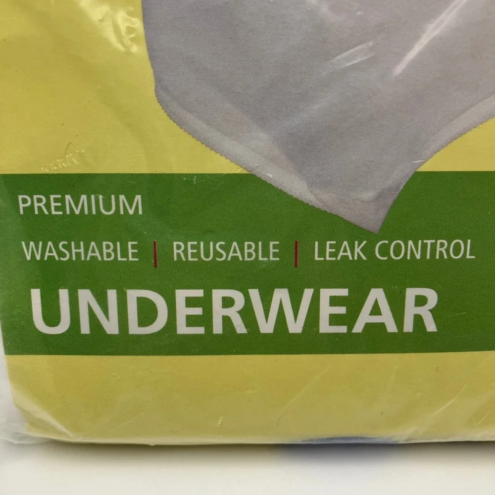 Wearever Premium Washable Reusable Leak Control Underwear Panty 3XL Incontinence